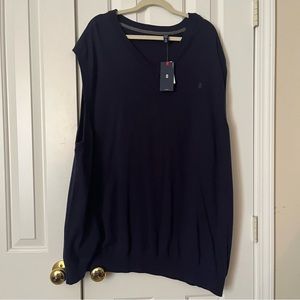 Izod navy blue sweater vest